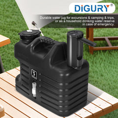 Digury pump touch control closeup highlighting USB-C recharge and one-tap dispensing convenience