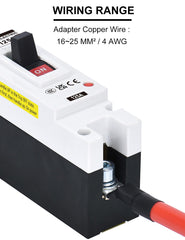 DIHOOL mounted in RV power bay showing compact, accessible placement