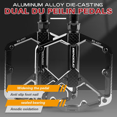 DINTSTYLE side profile of pedal illustrating slim, lightweight design