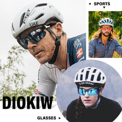 DioKiw polarized lens close-up highlighting reduced glare and clearer contrast