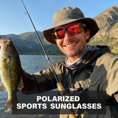 DioKiw close-up polarized lens texture revealing glare reduction benefit