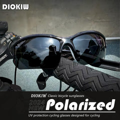 DioKiw half-frame detail showing lightweight construction and secure fit for comfort