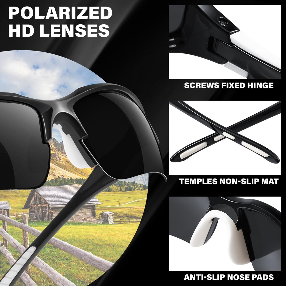 DioKiw sunglasses held in hand to show size and portability for on-the-go use