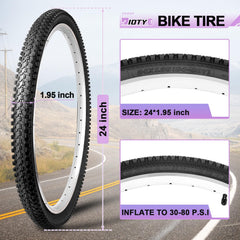 Dioty detailed sidewall and folding bead showing reinforced nylon cord strength