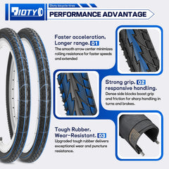 Dioty sidewall detail showing reinforced nylon cord for abrasion resistance and longevity