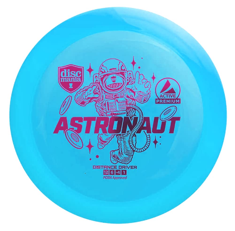 Discmania Astronaut rim close-up highlighting grip texture and improved release control