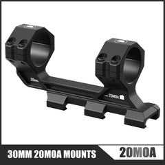 DISCOVERYOPT side profile showing 20 MOA cant and consistent alignment advantage