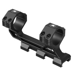DISCOVERYOPT top view highlighting CNC-machined surface and anodized finish benefit