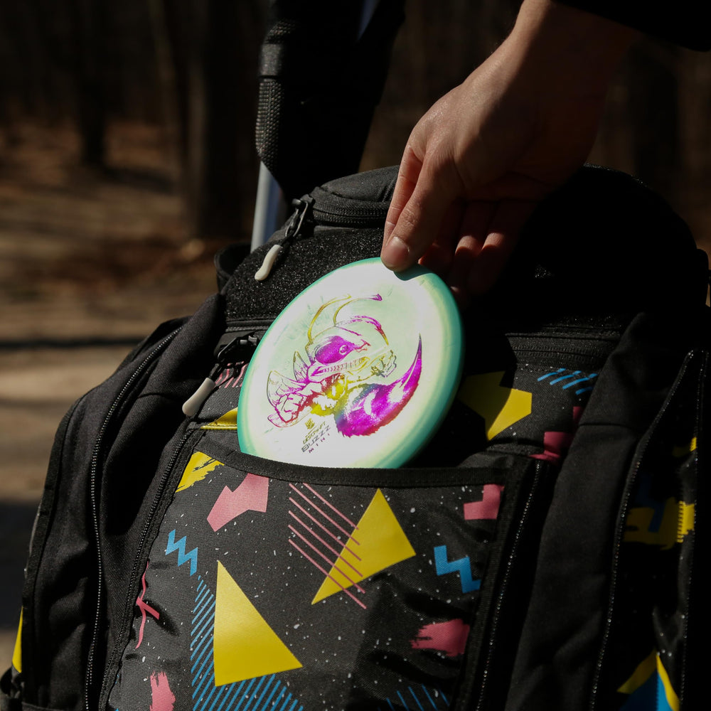 Discraft mini big z foil color variety display showing collectible differences and visual appeal benefit