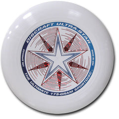 Discraft Ultra-Star close-up of contoured grip improving secure catches and handling