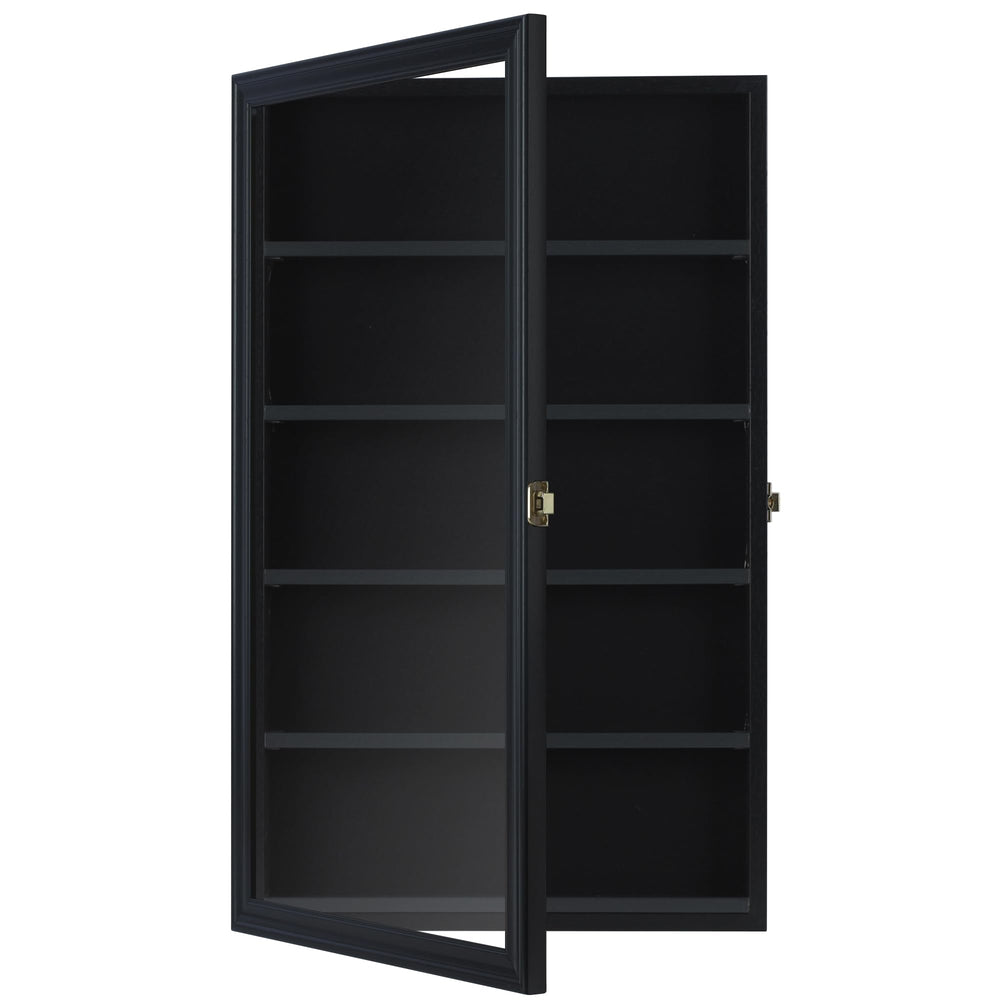 DisplayGifts rear view with metal brackets ready for secure wall hanging