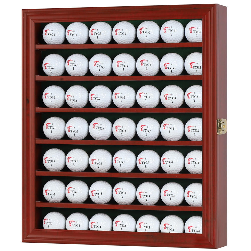 DisplayGifts cherry finish front view showing elegant display and neat presentation