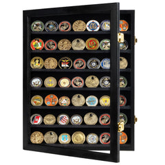 DisplayGifts arranged coins on shelves demonstrating organized presentation benefit