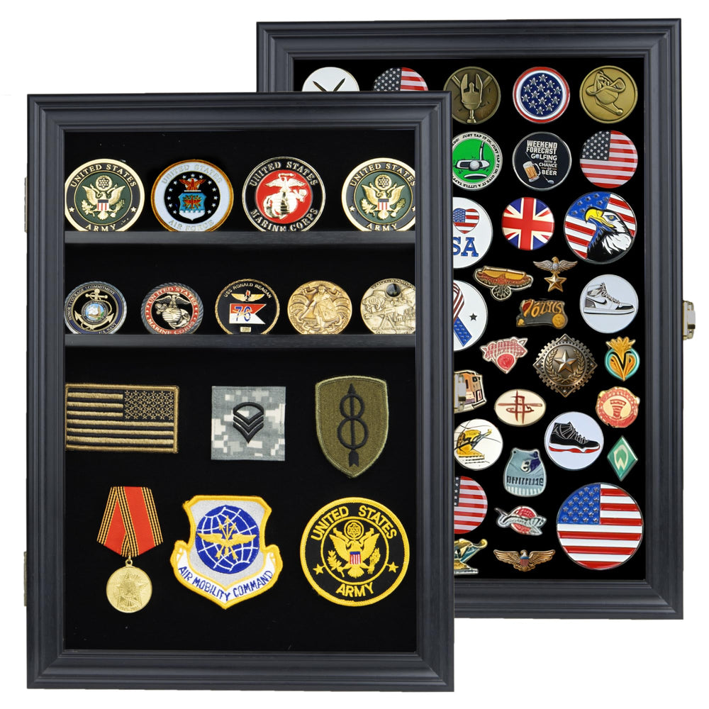 DisplayGifts metal brackets and included wall hooks for quick secure mounting