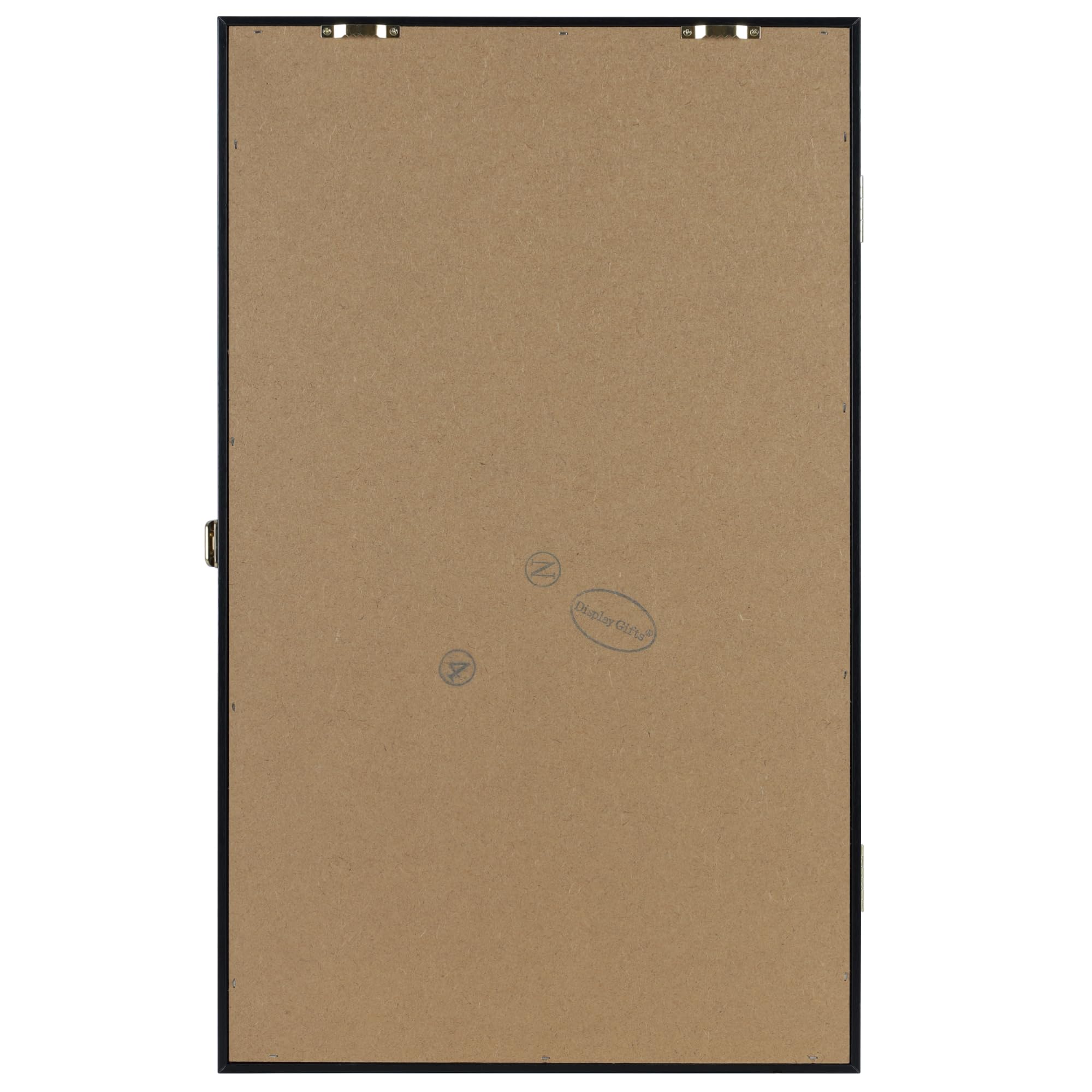 DisplayGifts label and dimensions detail showing measurements for placement planning