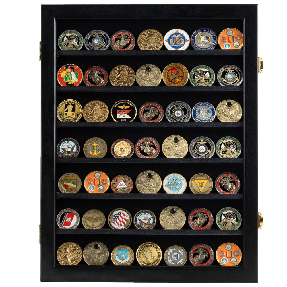DisplayGifts removed shelf showing larger coin accommodation up to 4.25 inch