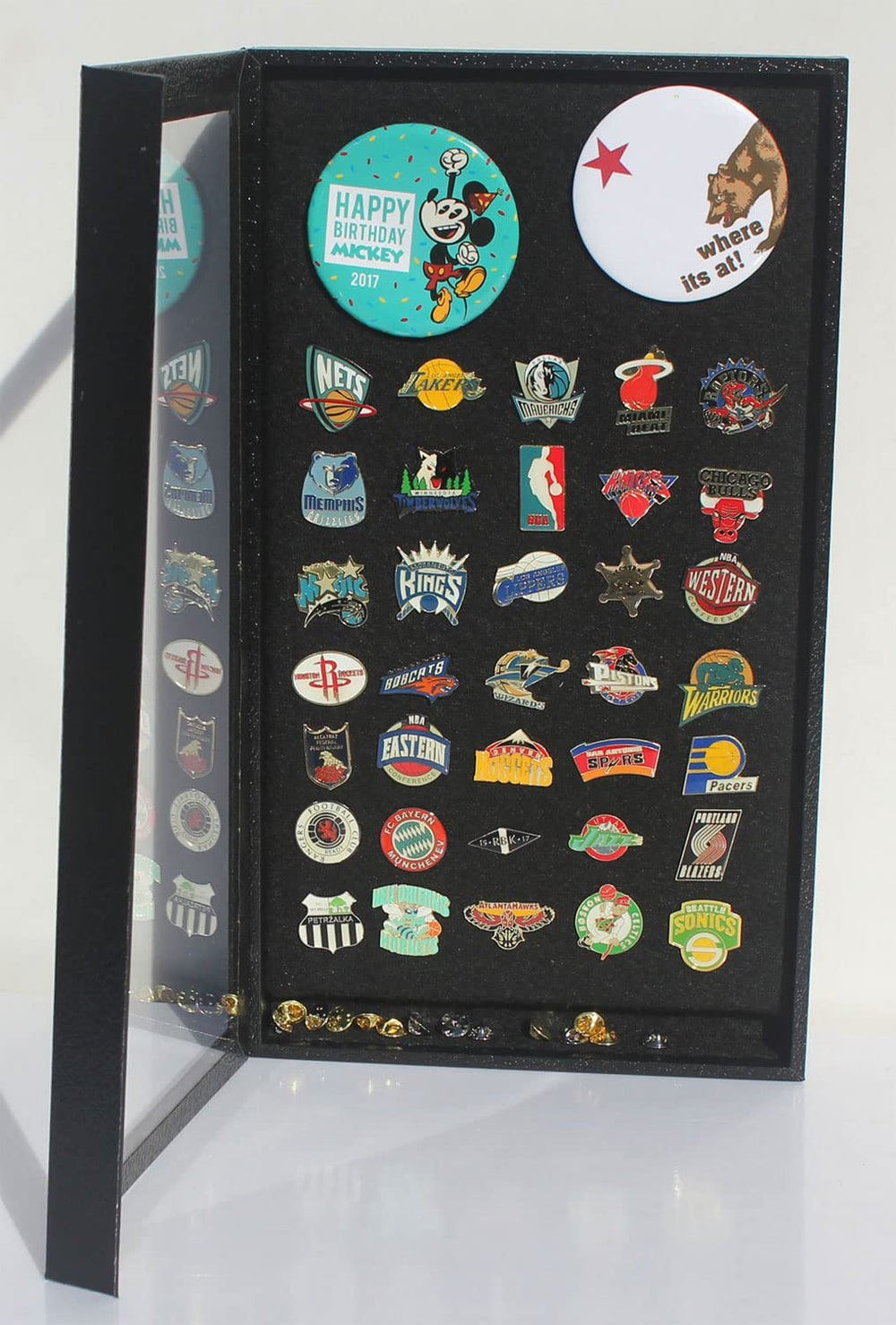 DisplayGifts scale with ruler showing compact 14.75 by 8.5 inch size