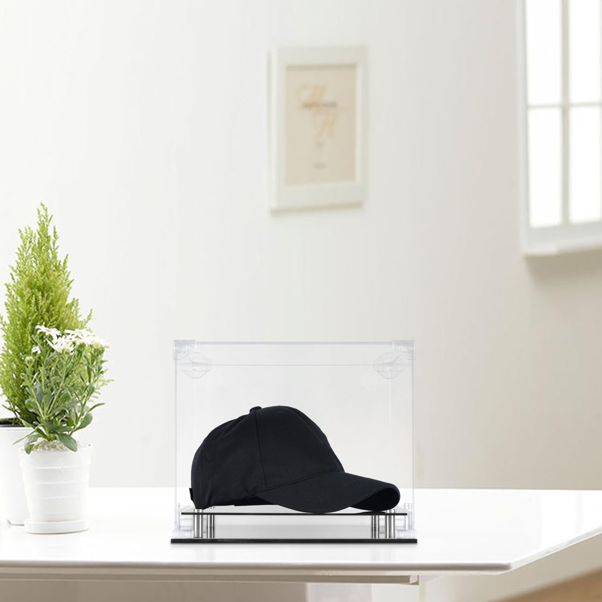 DisplayGifts beside ruler to show interior dimensions and confirm fit benefit for buyers