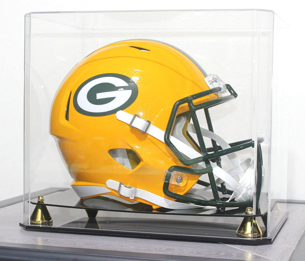 DisplayGifts side profile showing depth and snug helmet fit benefit