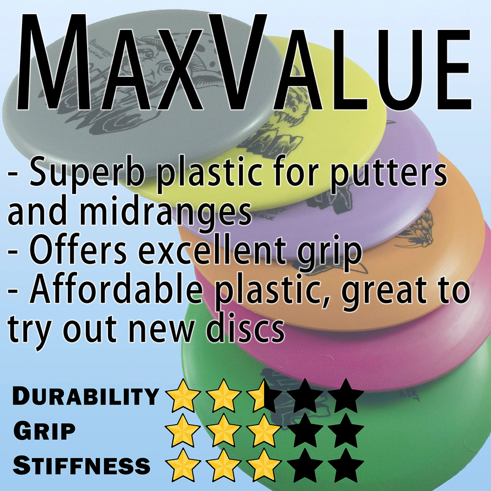 Divergent Discs NUNO putter close-up of MaxValue plastic texture for improved grip and control
