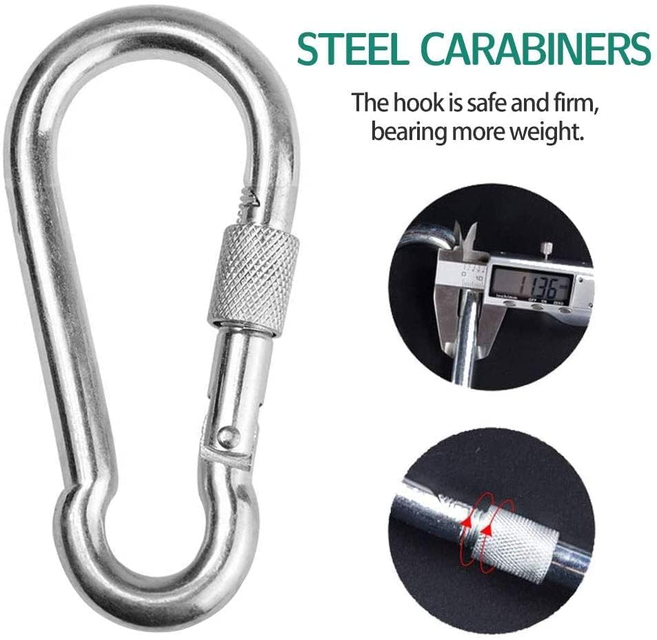 DODOLOOK straps attached to pull-up bar showing size and compatibility with gym hardware