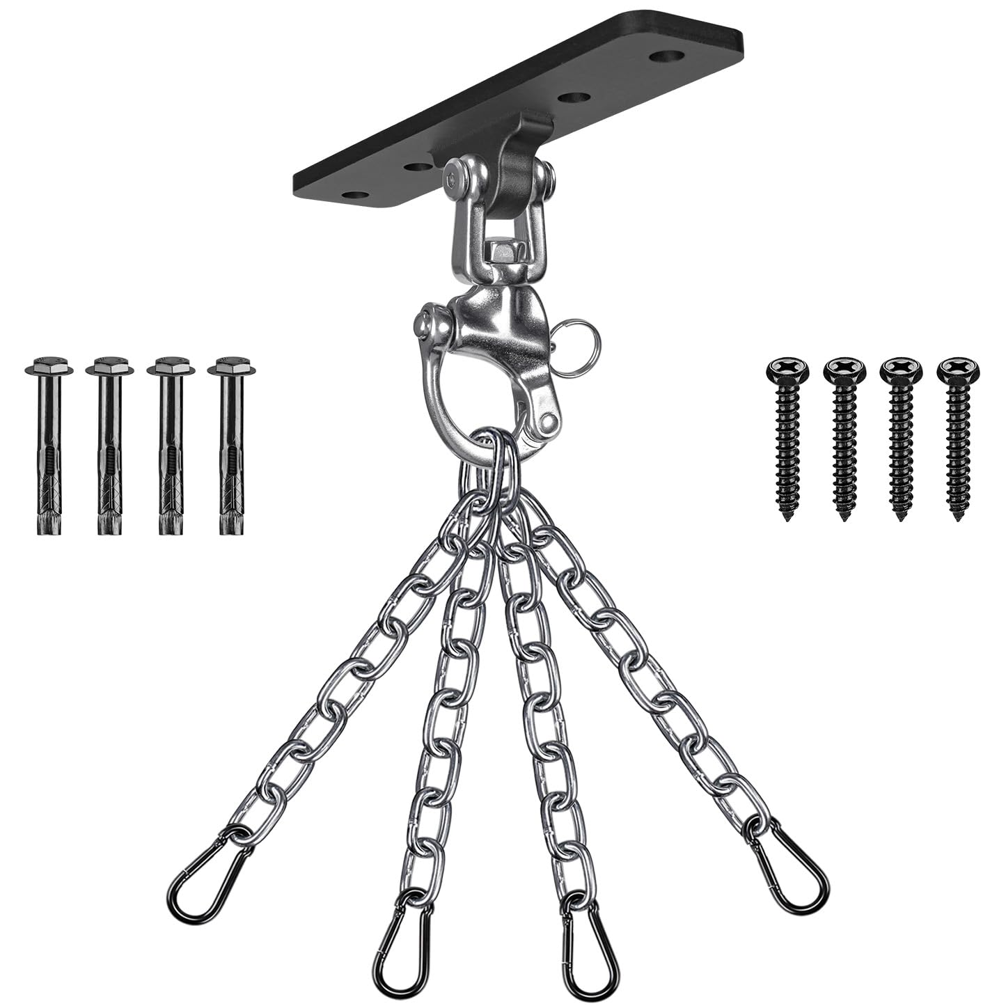 Dolibest front view of ceiling mount showing solid construction and secure support