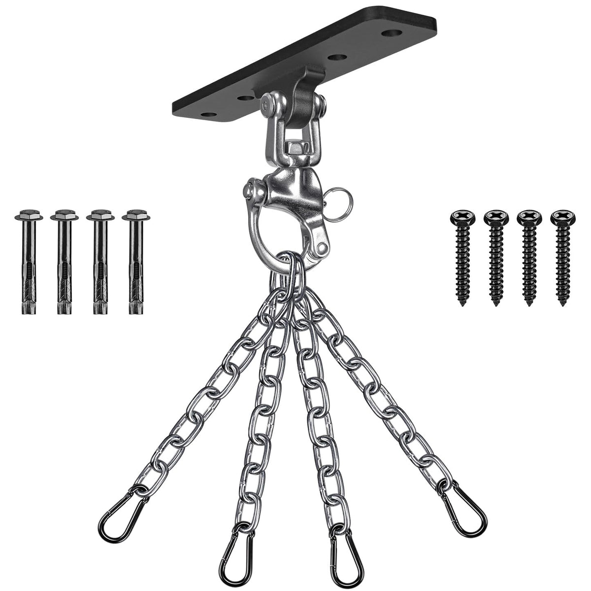 Dolibest front view of ceiling mount showing solid construction and secure support