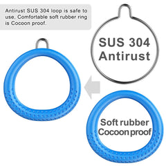 Dolibest close-up of rubber texture and steel core for secure non-slip grip