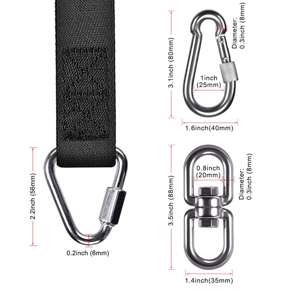 Dolibest installation in home gym showing easy setup and stable hanging