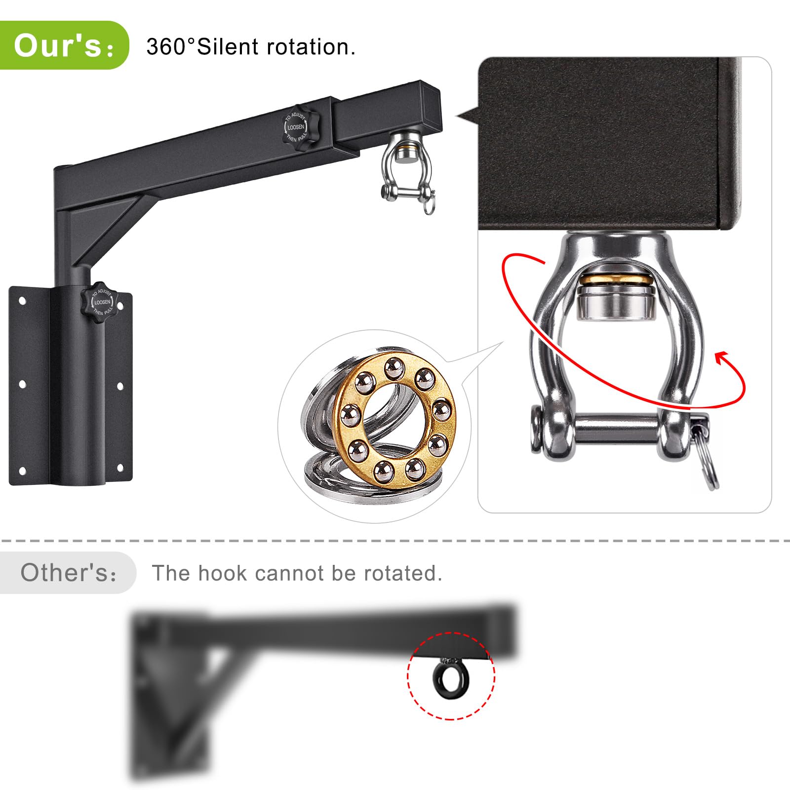 Dolibest mounted on garage wall illustrating sturdy setup and space-saving benefit