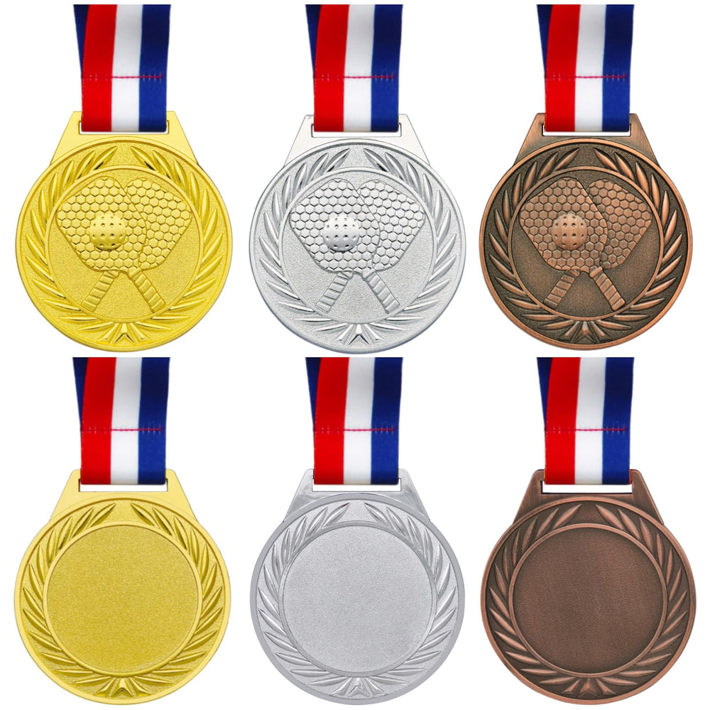 Donrime back of medal showing smooth personalization area ideal for engraving or labels