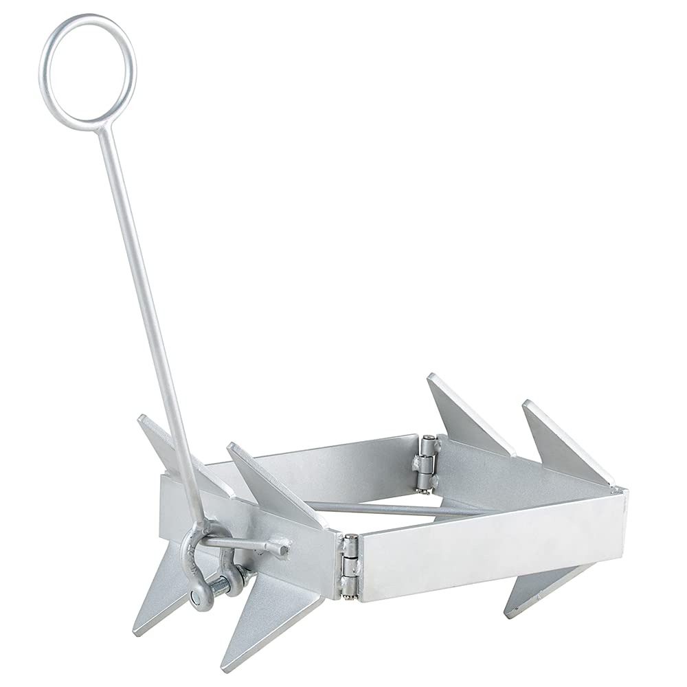 DorBuphan front view of cube anchor showing shape and secure holding