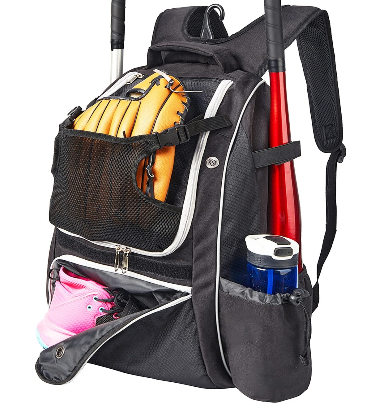 Dotpraise front view showing spacious organized storage and quick access
