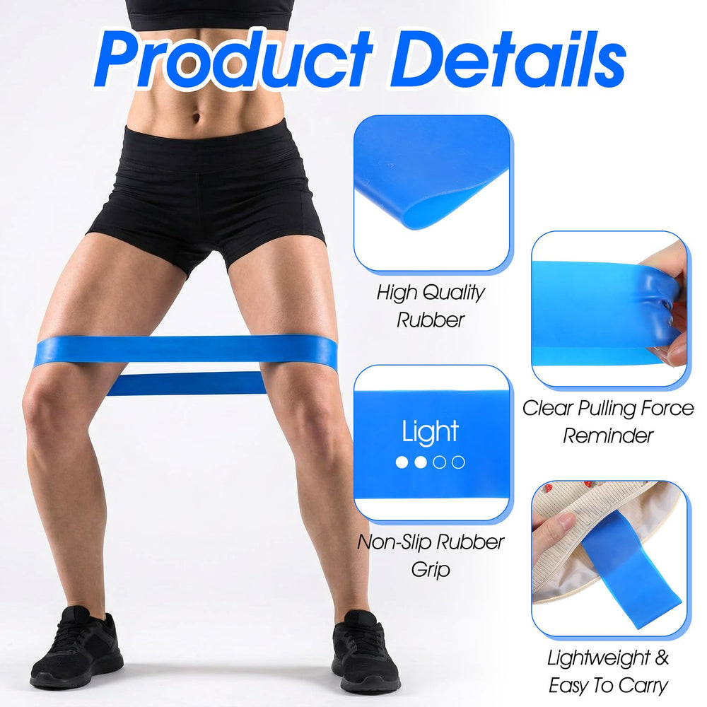 Douaowoc stacked bands demonstrating scalable resistance for progressive training
