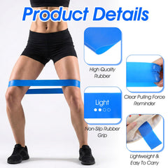 Douaowoc stacked bands demonstrating scalable resistance for progressive training