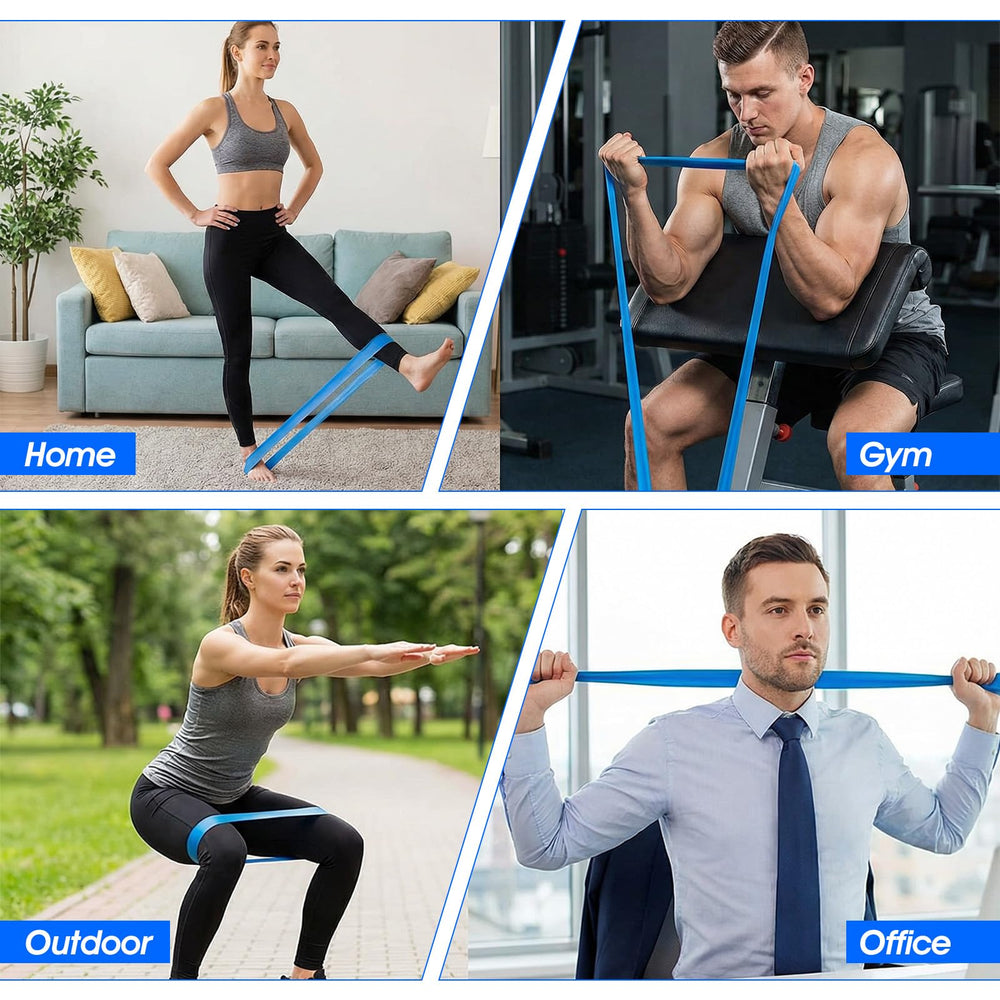 Douaowoc lifestyle shot in a home gym illustrating portability and versatile workouts