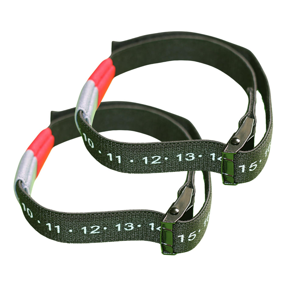 Dr. Gains band worn on arm during gym set demonstrating secure fit and effective occlusion