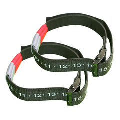 Dr. Gains band worn on arm during gym set demonstrating secure fit and effective occlusion