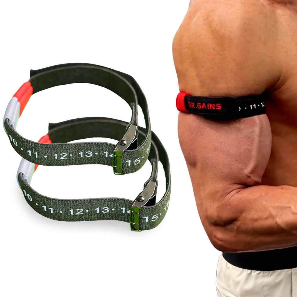 Dr. Gains front packaging showing both bands and case for convenient portability