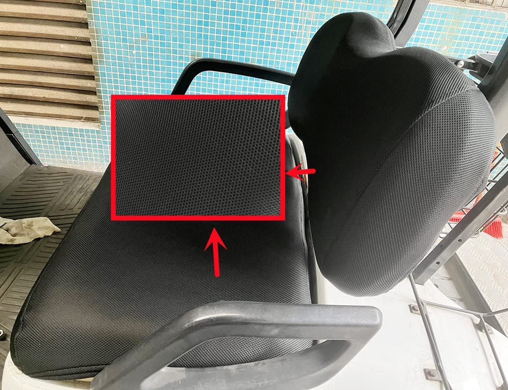 Dr.Acces seat in use with two passengers showing added comfort and style