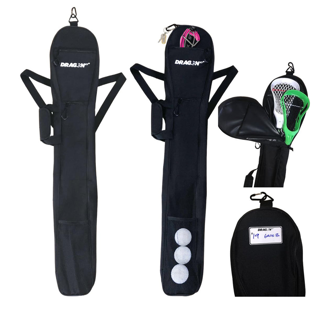DRAGONXT padded velcro handle detail offering cushioned, secure hand carry