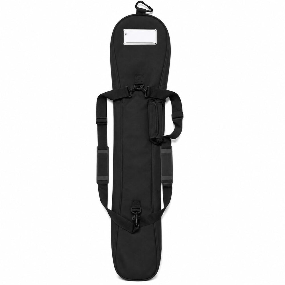 DRAGONXT bag beside a full-length lacrosse stick demonstrating 46-inch fit
