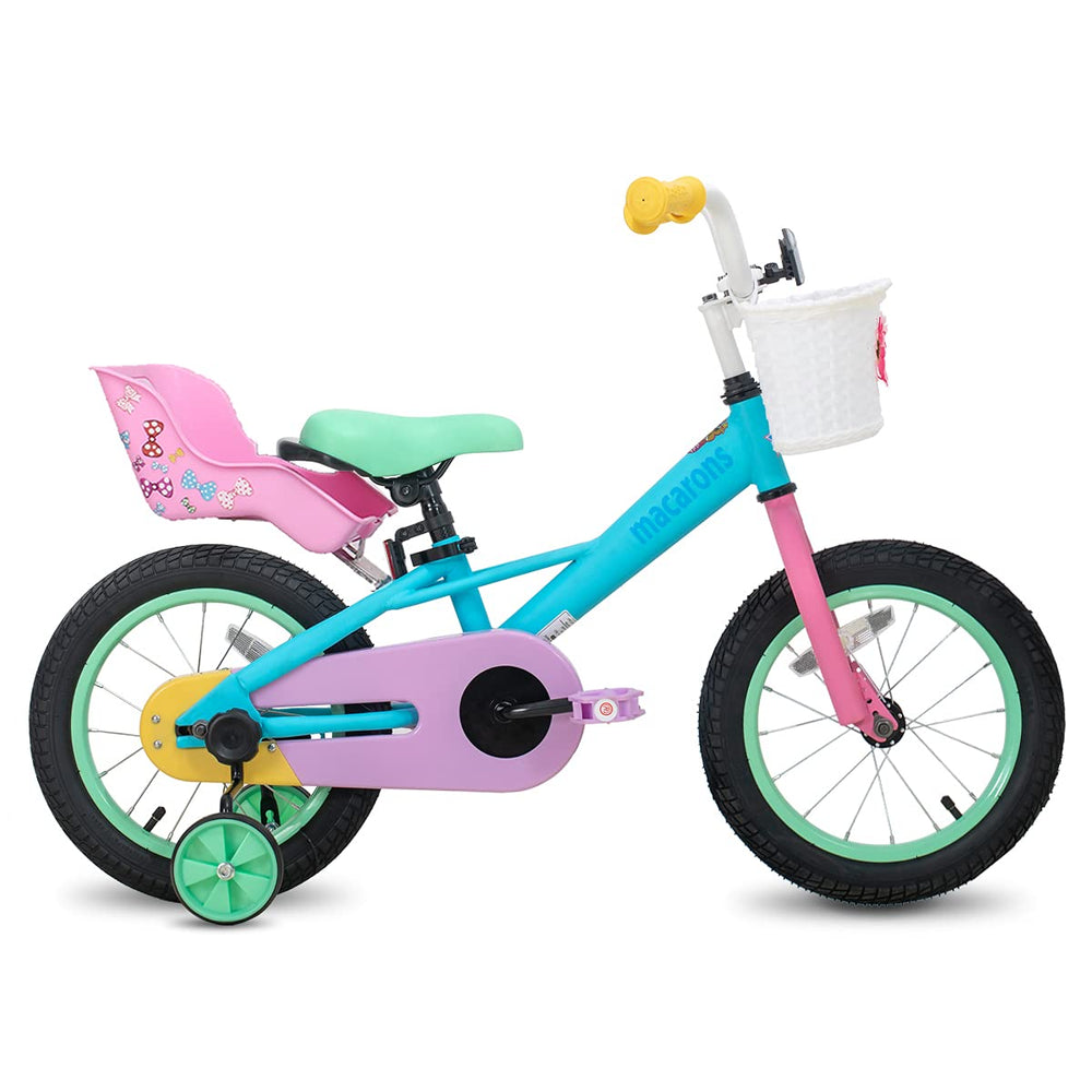 DRBIKE doll seat with included decal sheet encouraging kid personalization