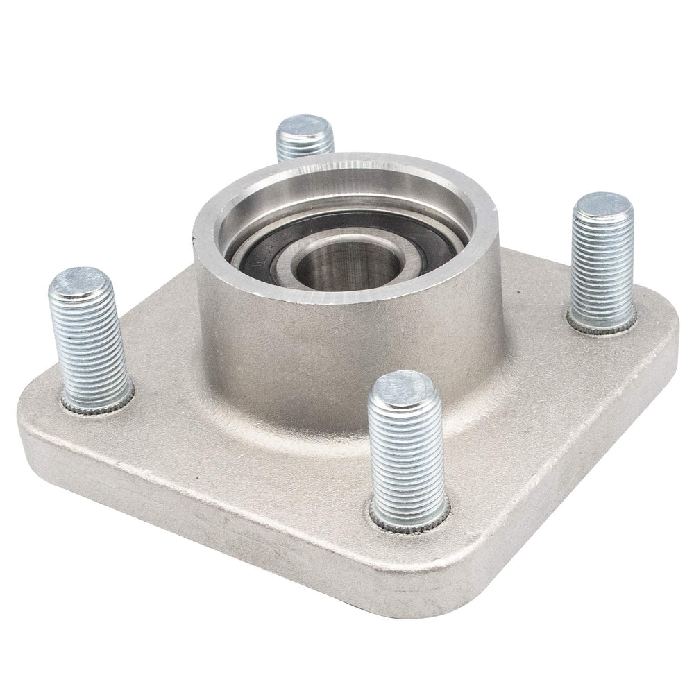 DRIVE UP close-up of hub bearings highlighting smooth rotation benefit