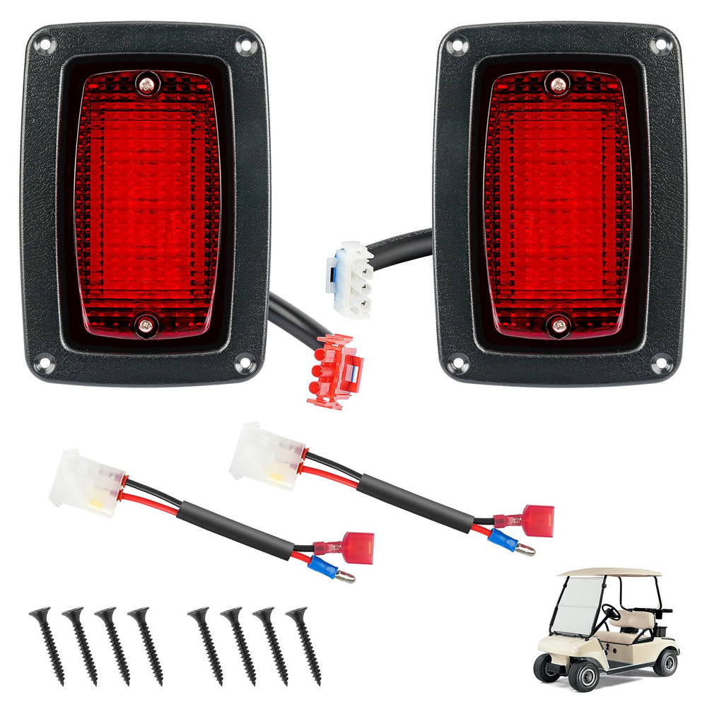 DRIVE UP front view of LED tail light pair showing clean fit and modern look