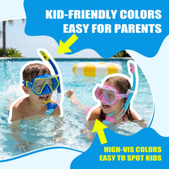DRMAWIN child wearing mask demonstrating comfortable silicone seal and secure fit