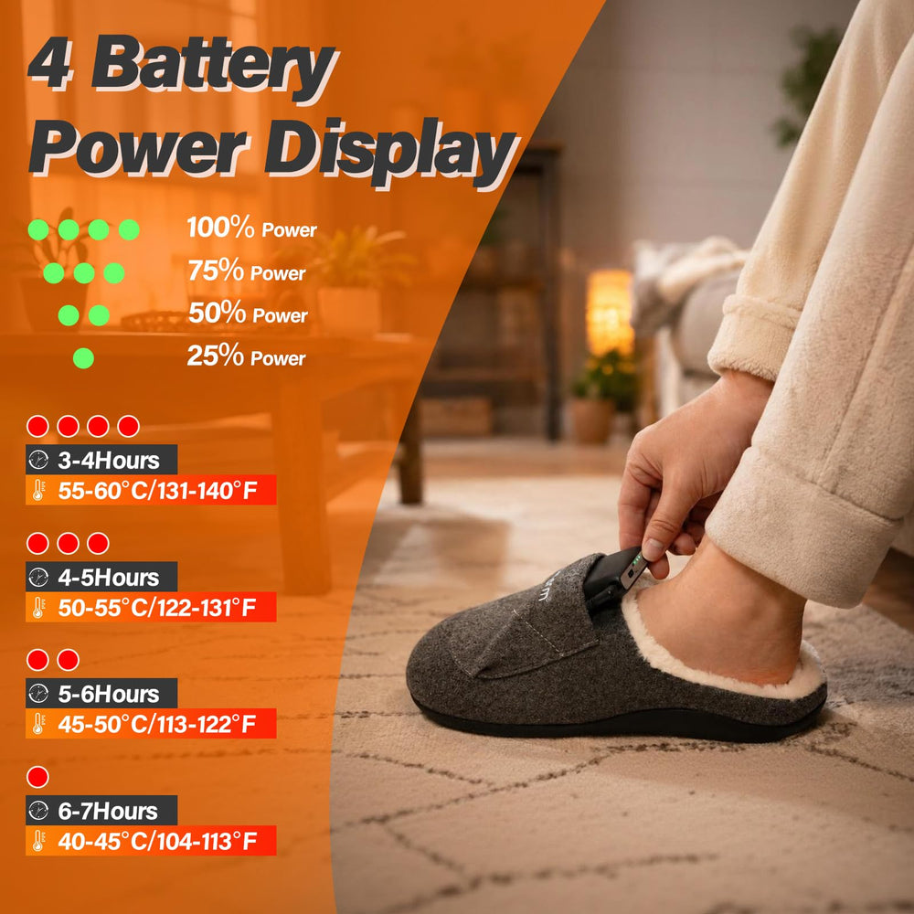 Dr.Warm rechargeable 5000mAh battery pack detail showing long runtime