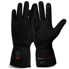 Dr.Warm front view of heated glove liners showing slim profile and fit benefit