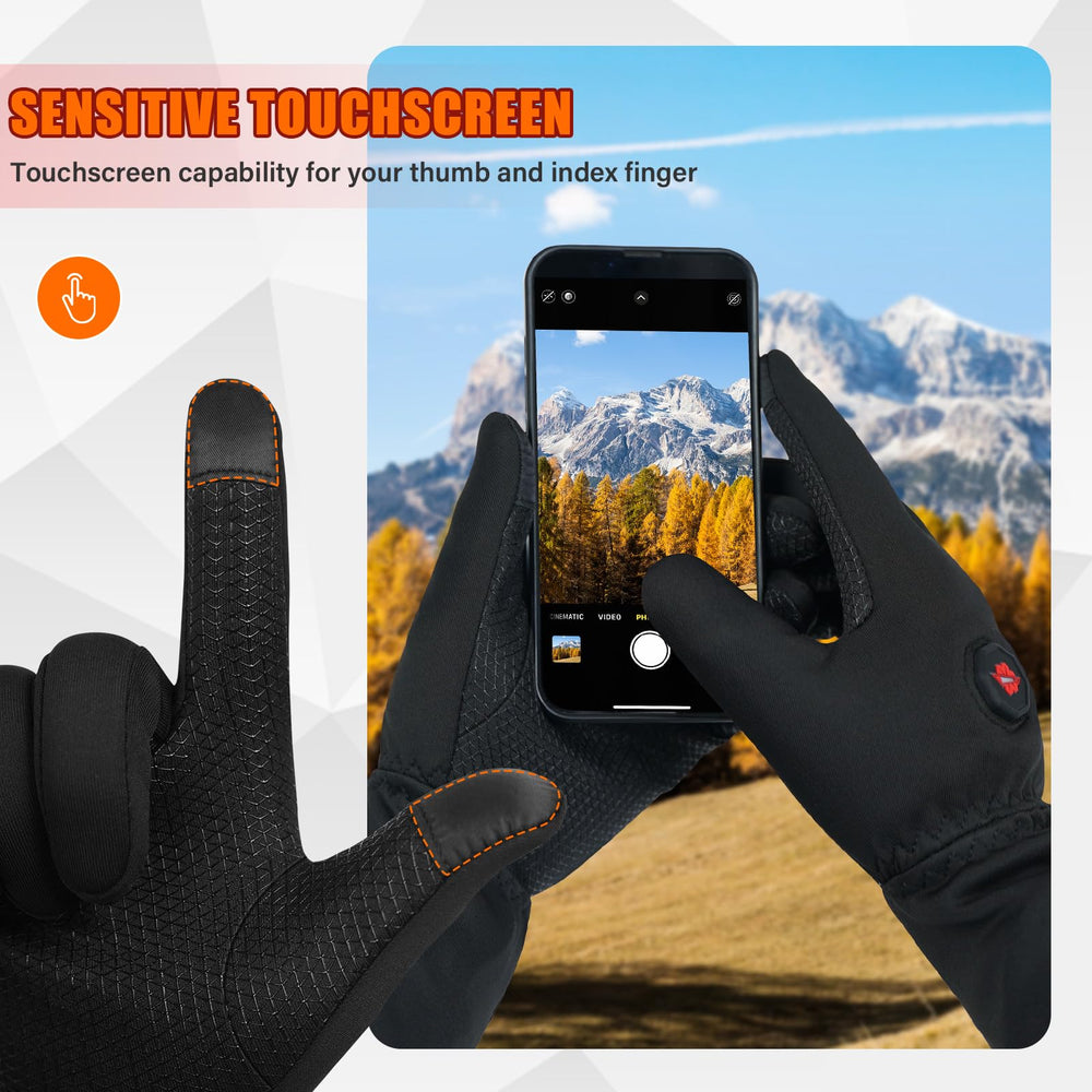 Dr.Warm palm detail with silicone print improving grip and anti-slip benefit