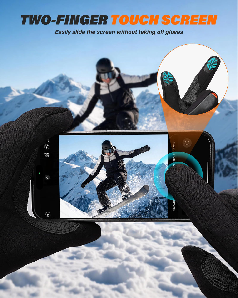 Dr.Warm wrist battery pack in place for balanced weight and long runtime
